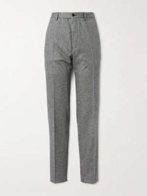 Phillip Tapered Pleated Wool-Blend Trousers Phillip Tapered Pleated Wool-Blend Trousers