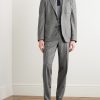 Phillip Tapered Pleated Wool-Blend Trousers - OU Phillip Tapered Pleated Wool-Blend Trousers - OU