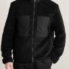 Shell-Trimmed Fleece Jacket - FR