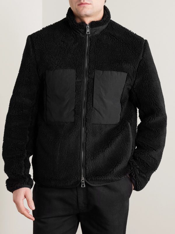 Shell-Trimmed Fleece Jacket - FR