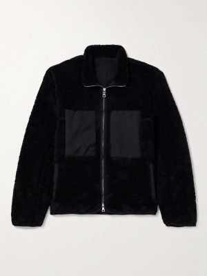Shell-Trimmed Fleece Jacket Shell-Trimmed Fleece Jacket