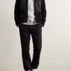 Shell-Trimmed Fleece Jacket - OU
