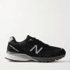 990v4 Suede and Mesh Sneakers 990v4 Suede and Mesh Sneakers