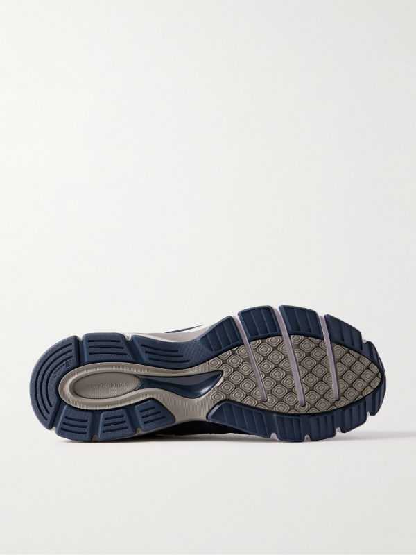 990v4 Suede and Mesh Sneakers - E1 990v4 Suede and Mesh Sneakers - E1