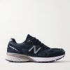 990v4 Suede and Mesh Sneakers 990v4 Suede and Mesh Sneakers