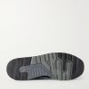 998 Core Rubber-Trimmed Leather, Mesh and Suede Sneakers - E1