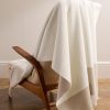 Fringed Colour-Block Cashmere Blanket