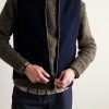 Reversible Padded Wool-Blend Gilet - FR