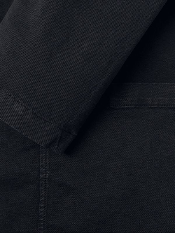 Garment-Dyed Cotton-Blend Twill Blazer - CU Garment-Dyed Cotton-Blend Twill Blazer - CU