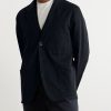 Garment-Dyed Cotton-Blend Twill Blazer - FR Garment-Dyed Cotton-Blend Twill Blazer - FR