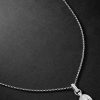 Internal Compass 18-Karat White Gold Diamond Pendant Necklace