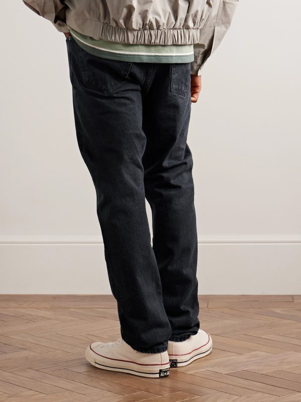 Slim-Fit Organic Selvedge Jeans - BK Slim-Fit Organic Selvedge Jeans - BK