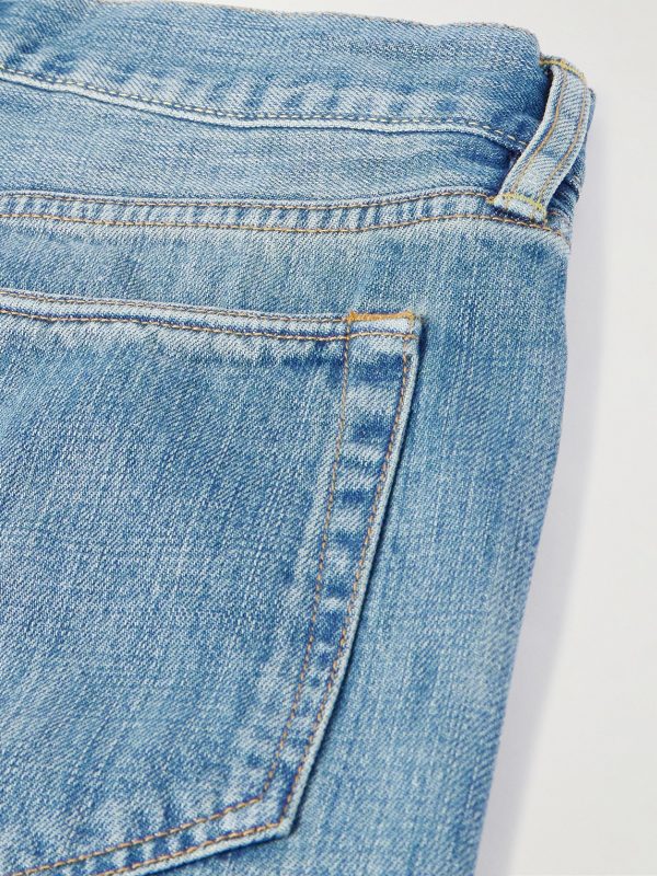 Straight-Leg Organic Selvedge Jeans - CU Straight-Leg Organic Selvedge Jeans - CU