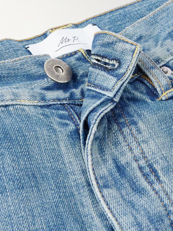 Straight-Leg Organic Selvedge Jeans - E1 Straight-Leg Organic Selvedge Jeans - E1