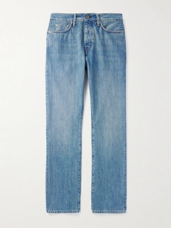 Straight-Leg Organic Selvedge Jeans Straight-Leg Organic Selvedge Jeans