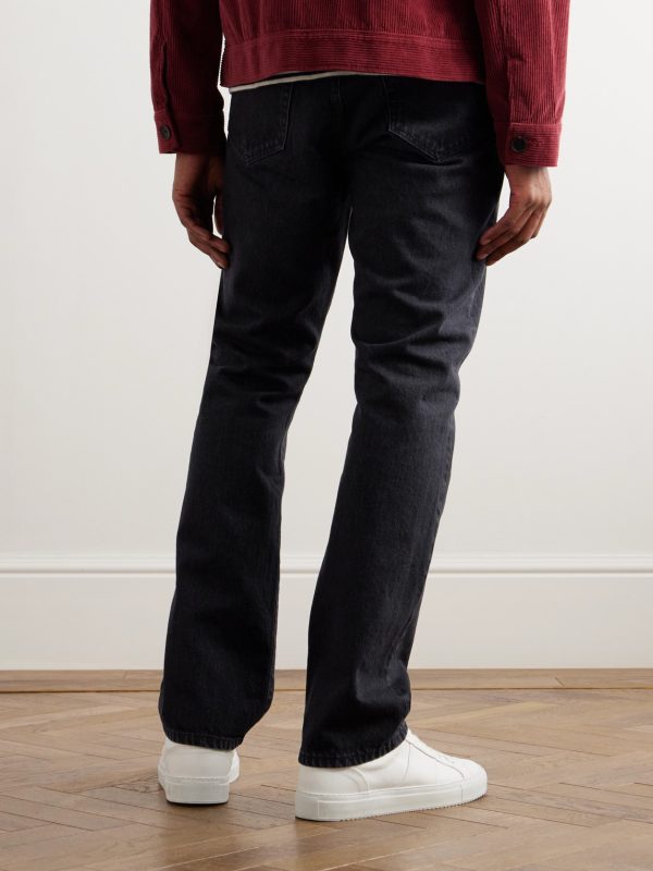 Straight-Leg Organic Selvedge Jeans - BK