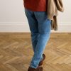 Slim-Fit Organic Selvedge Jeans - BK Slim-Fit Organic Selvedge Jeans - BK