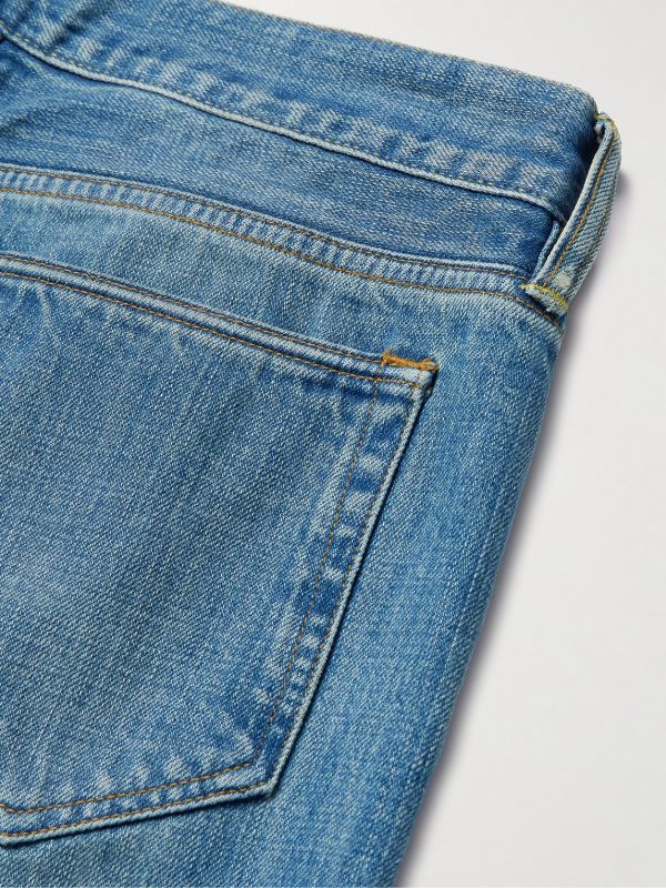 Slim-Fit Organic Selvedge Jeans - CU Slim-Fit Organic Selvedge Jeans - CU