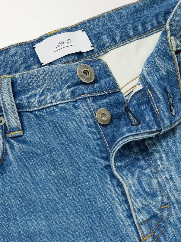 Slim-Fit Organic Selvedge Jeans - E1 Slim-Fit Organic Selvedge Jeans - E1