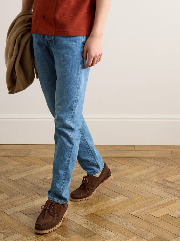 Slim-Fit Organic Selvedge Jeans - FR Slim-Fit Organic Selvedge Jeans - FR