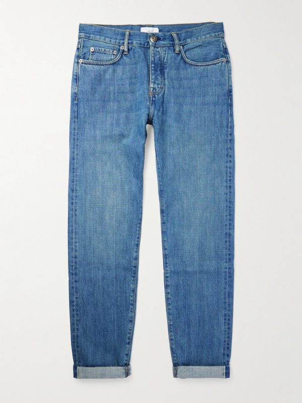 Slim-Fit Organic Selvedge Jeans Slim-Fit Organic Selvedge Jeans
