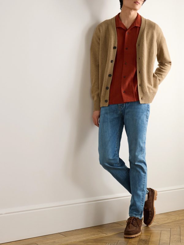 Slim-Fit Organic Selvedge Jeans - OU Slim-Fit Organic Selvedge Jeans - OU