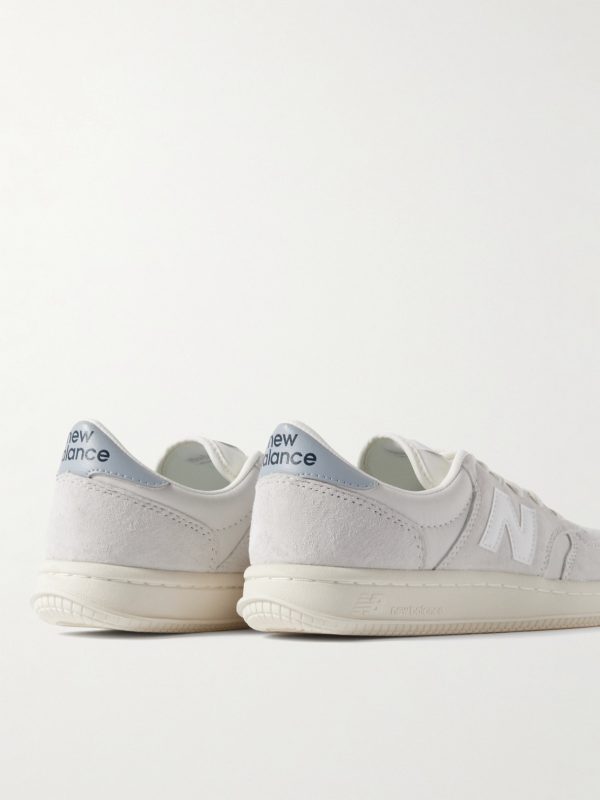 CT500 Leather-Trimmed Suede and Nubuck Sneakers - BK CT500 Leather-Trimmed Suede and Nubuck Sneakers - BK
