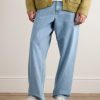 CT500 Leather-Trimmed Suede and Nubuck Sneakers - OU CT500 Leather-Trimmed Suede and Nubuck Sneakers - OU