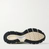 990v4 Leather-Trimmed Suede and Mesh Sneakers - E1 990v4 Leather-Trimmed Suede and Mesh Sneakers - E1