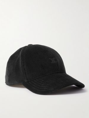 Logo-Embroidered Cotton-Corduroy Baseball Cap Logo-Embroidered Cotton-Corduroy Baseball Cap