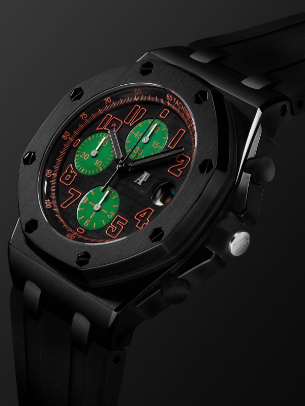 + Audemars Piguet Royal Oak Offshore Automatic Chronograph 42mm Stainless Steel and Rubber Watch, Ref. No. MAD-MRP-OF002 - FR