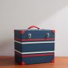 Greenwich Striped Leather Watch Trunk Greenwich Striped Leather Watch Trunk