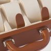 Valigetta Ribbed Leather 10-Piece Travel Watch Case - CU Valigetta Ribbed Leather 10-Piece Travel Watch Case - CU