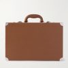 Valigetta Ribbed Leather 10-Piece Travel Watch Case - E1 Valigetta Ribbed Leather 10-Piece Travel Watch Case - E1