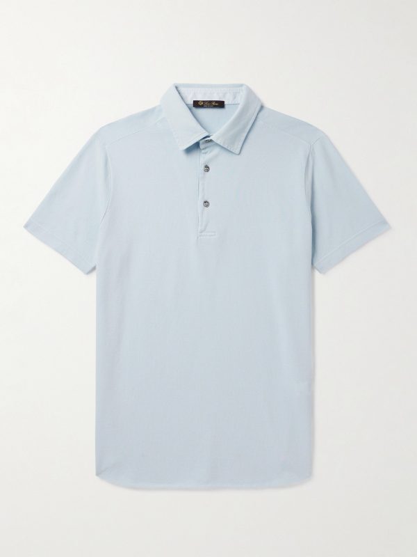 Cotton-Piqué Polo Shirt Cotton-Piqué Polo Shirt