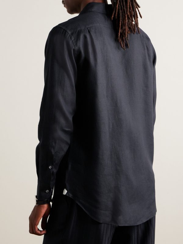 André Arizona Linen Shirt - BK