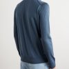Slim-Fit Wish Virgin Wool Polo Shirt - BK