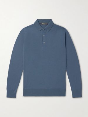 Slim-Fit Wish Virgin Wool Polo Shirt