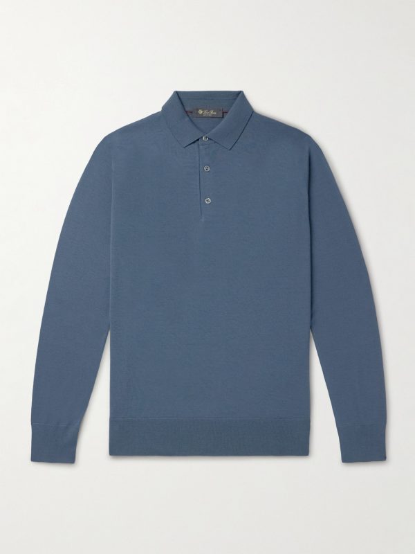 Slim-Fit Wish Virgin Wool Polo Shirt
