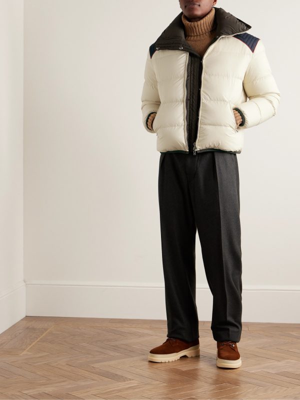 Slim-Fit Reversible Quilted Shell Down Jacket - E2 Slim-Fit Reversible Quilted Shell Down Jacket - E2