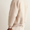 Arosa Reversible Suede-Trimmed Cashfur and Quilted Wind Shell Bomber Jacket - BK Arosa Reversible Suede-Trimmed Cashfur and Quilted Wind Shell Bomber Jacket - BK