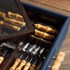 Bamboo Flatware Set with Case - CU Bamboo Flatware Set with Case - CU