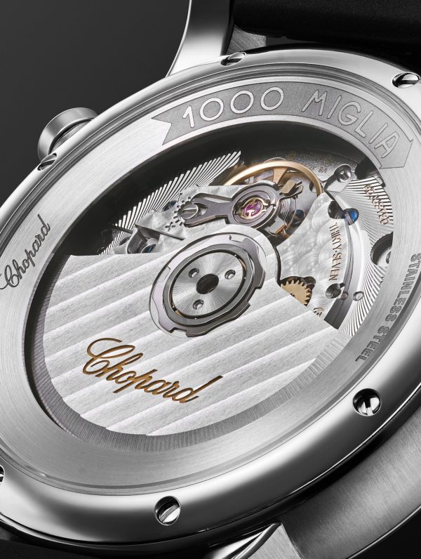 Mille Miglia Classic Automatic Chronograph 40.5mm Stainless Steel and Rubber Watch, Ref. No. 168619-3001 - E1 Mille Miglia Classic Automatic Chronograph 40.5mm Stainless Steel and Rubber Watch, Ref. No. 168619-3001 - E1