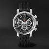 Mille Miglia Classic Automatic Chronograph 40.5mm Stainless Steel and Rubber Watch, Ref. No. 168619-3001 Mille Miglia Classic Automatic Chronograph 40.5mm Stainless Steel and Rubber Watch, Ref. No. 168619-3001