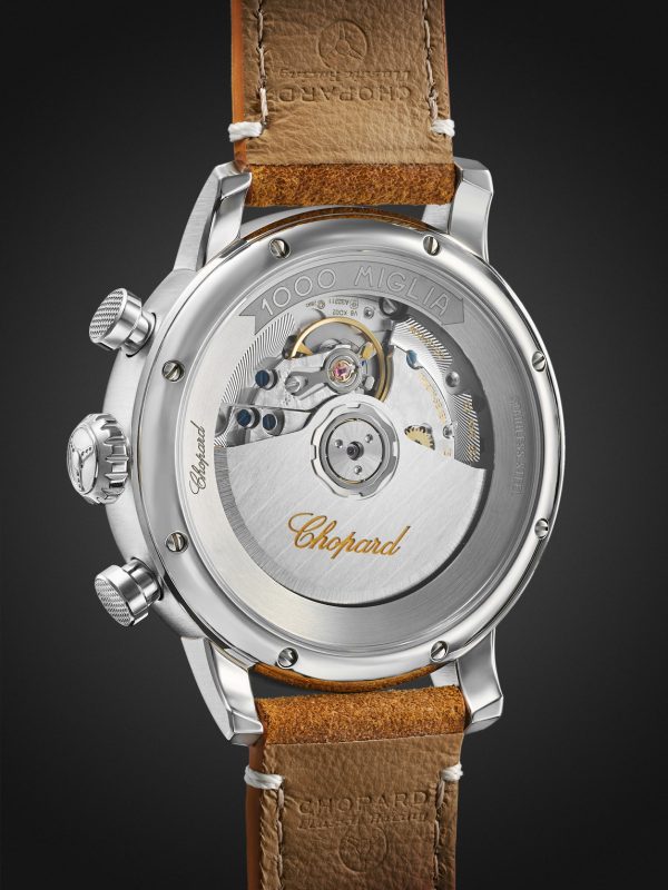 Mille Miglia Classic Automatic Chronograph 40.5mm Stainless Steel and Leather Watch, Ref. No. 168619-3003 - BK Mille Miglia Classic Automatic Chronograph 40.5mm Stainless Steel and Leather Watch, Ref. No. 168619-3003 - BK