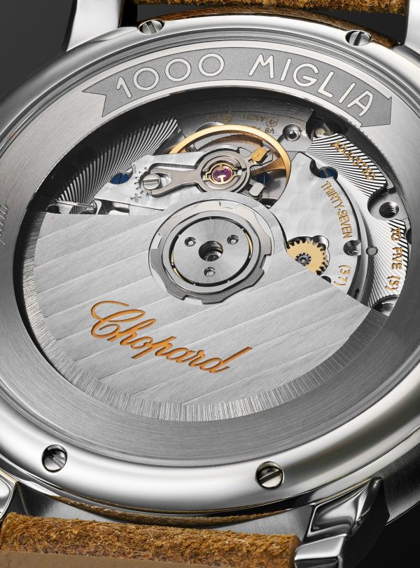 Mille Miglia Classic Automatic Chronograph 40.5mm Stainless Steel and Leather Watch, Ref. No. 168619-3003 - E1 Mille Miglia Classic Automatic Chronograph 40.5mm Stainless Steel and Leather Watch, Ref. No. 168619-3003 - E1