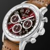 Mille Miglia Classic Automatic Chronograph 40.5mm Stainless Steel and Leather Watch, Ref. No. 168619-3003 - FR Mille Miglia Classic Automatic Chronograph 40.5mm Stainless Steel and Leather Watch, Ref. No. 168619-3003 - FR