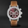 Mille Miglia Classic Automatic Chronograph 40.5mm Stainless Steel and Leather Watch, Ref. No. 168619-3003 Mille Miglia Classic Automatic Chronograph 40.5mm Stainless Steel and Leather Watch, Ref. No. 168619-3003