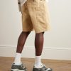 1500 Leather-Trimmed Suede and Mesh Sneakers - OU 1500 Leather-Trimmed Suede and Mesh Sneakers - OU