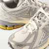 1906R Rubber-Trimmed Mesh and Metallic Faux Leather Sneakers - CU 1906R Rubber-Trimmed Mesh and Metallic Faux Leather Sneakers - CU